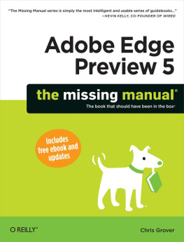 Chris Grover - Adobe Edge Preview 5: The Missing Manual