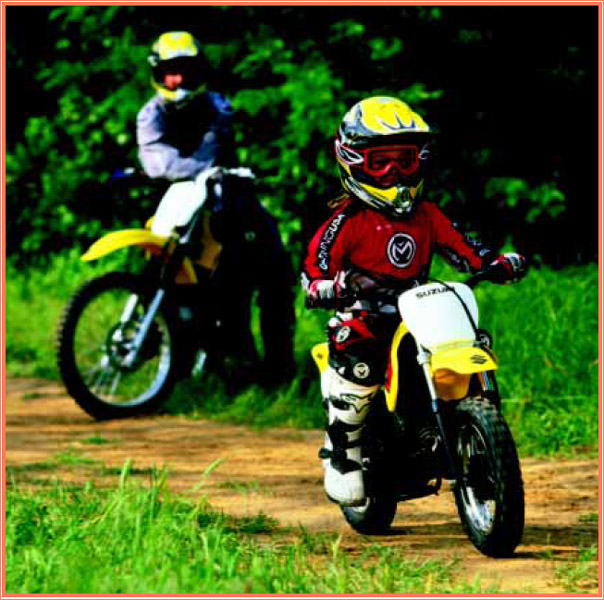 Young riders gain experience riding 50cc bikes TOUGH MACHINES Full-size - photo 7