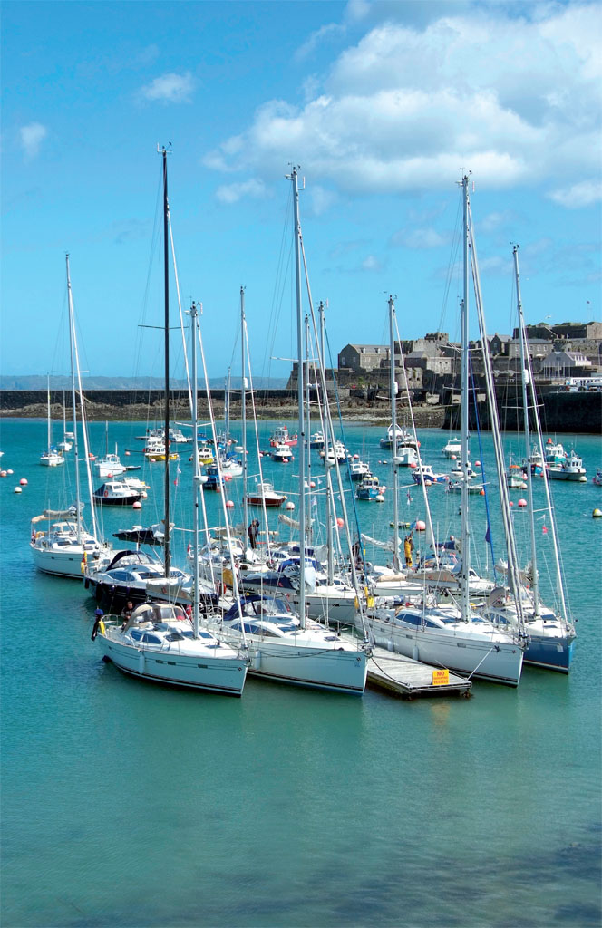 The visitors pontoon in St Peter Port Guernsey My first foreign voyage was - photo 4