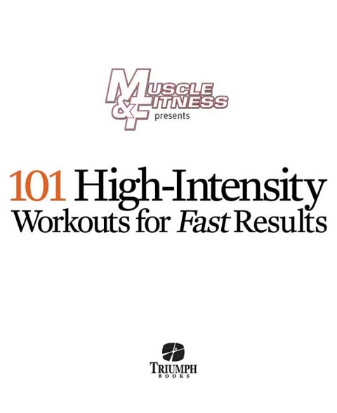 CONTENTS CHAPTER Six Keys to Intensity Enhance your workouts and your - photo 2