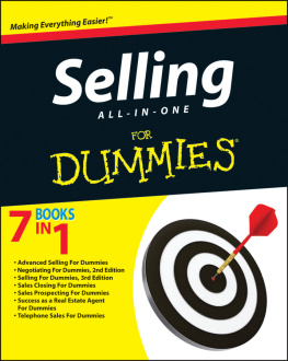 The Experts at Dummies - Selling All-in-One For Dummies