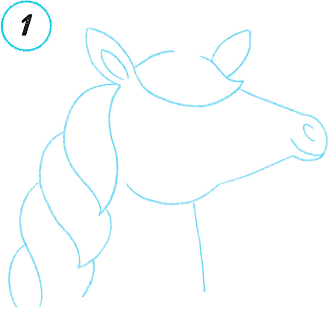 Twin Treats Have fun drawing this pair of unicorn foals Ju - photo 16