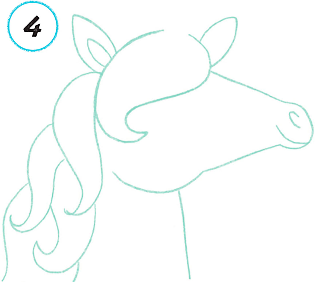 Twin Treats Have fun drawing this pair of unicorn foals Just follow the simple - photo 19