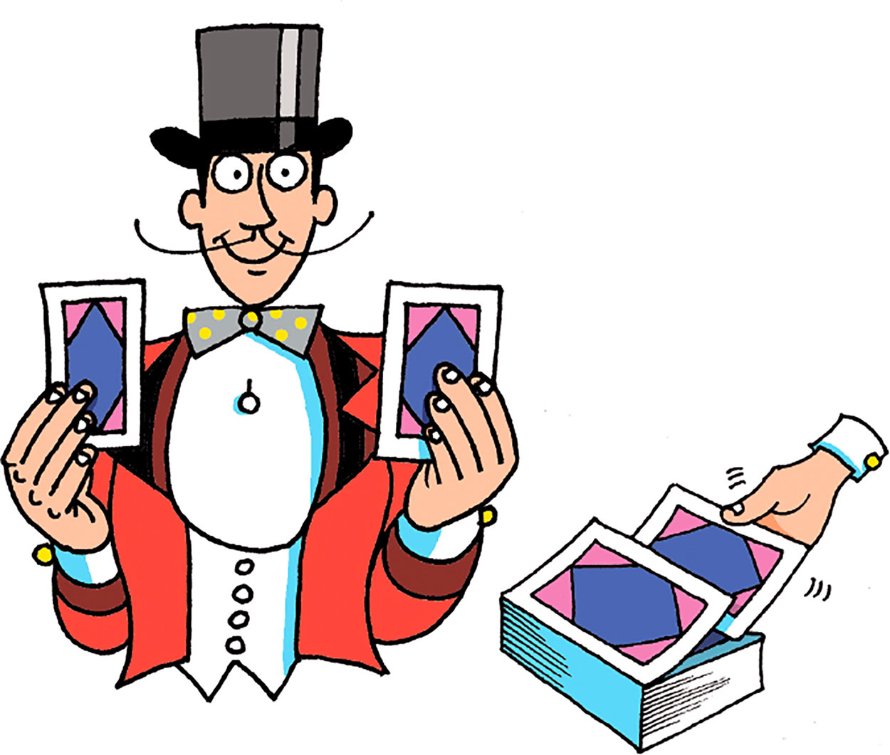 Prior to the trick the magician picks a card and places it in the deck - photo 20