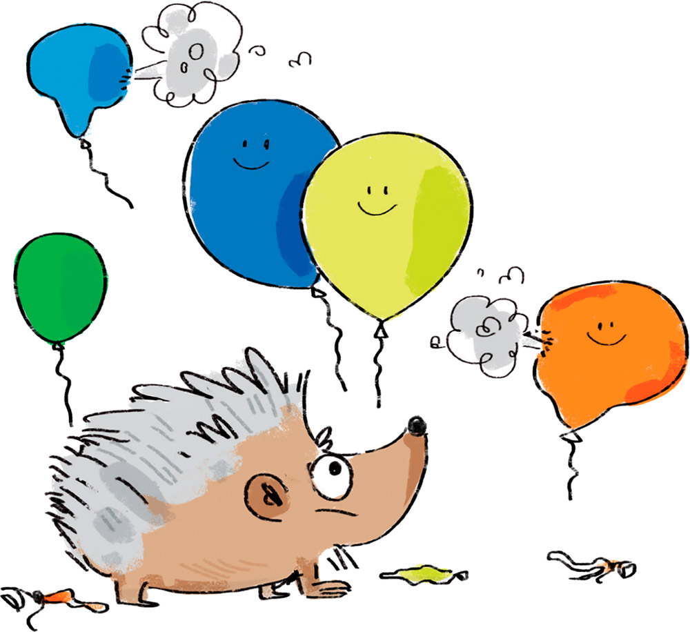 Whats worse than a bull in a china shop A porcupine in a balloon factory - photo 10