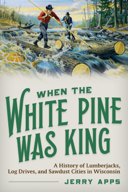 Jerry Apps When the White Pine Was King: A History of Lumberjacks, Log Drives, and Sawdust Cities in Wisconsin