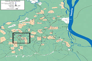 A sample Location map displaying the battlefield location of the Close-up map - photo 4