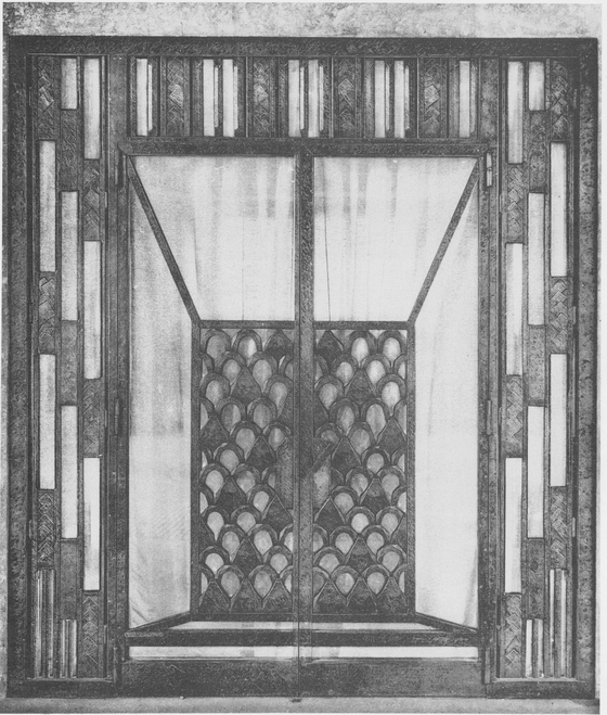 Plate 1 Interior doorway Nancy Pavilion Ironwork by Jean Prouv - photo 2