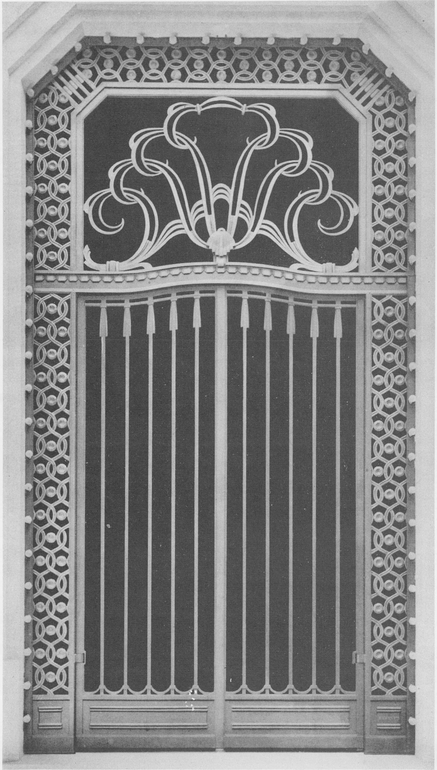 Plate 5 Door Pavilion of the City of Paris Ironwork by Bagus Frres - photo 6