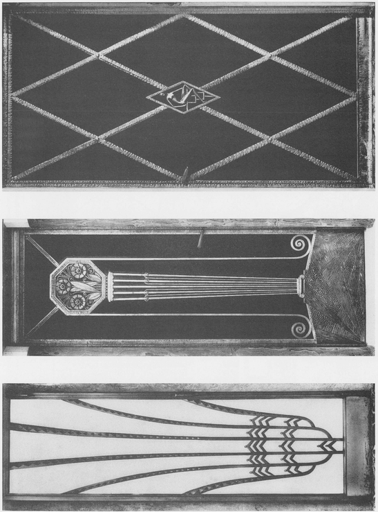 Plate 11 LEFT Door of a banking firm Pavilion of Mastery Design by Maurice - photo 12