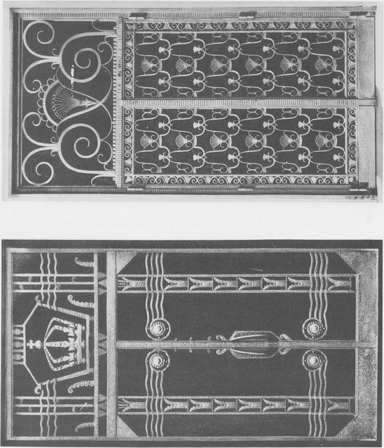 Plate 13 LEFT Door Pavilion of the Asturian Mining Company Ironwork by - photo 14