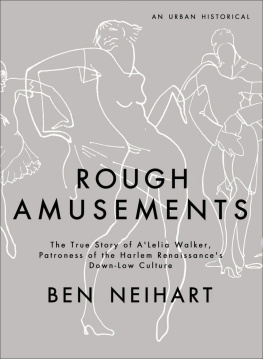 Ben Neihart - Rough Amusements: The True Story of ALelia Walker, Patroness of the Harlem Renaissances Down-Low Culture