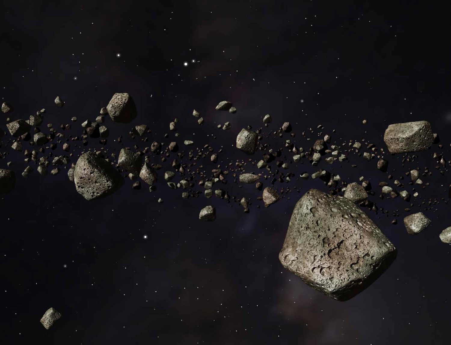 The Kuiper Belt is mostly made up of icy objects Some are very small and - photo 9