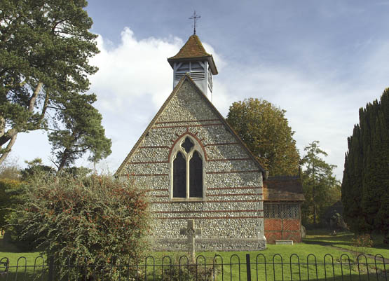 St Marys Church Hawridge a typical flint-built church Walk 10 Finally at - photo 10