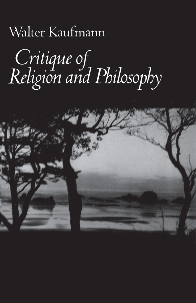 CRITIQUE OF RELIGION AND PHILOSOPHY CRITIQUE of RELIGION and - photo 1