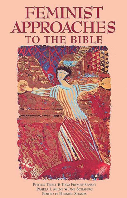 Jane Schaberg Feminist Approaches to the Bible: Conversations with a Bible Scholar