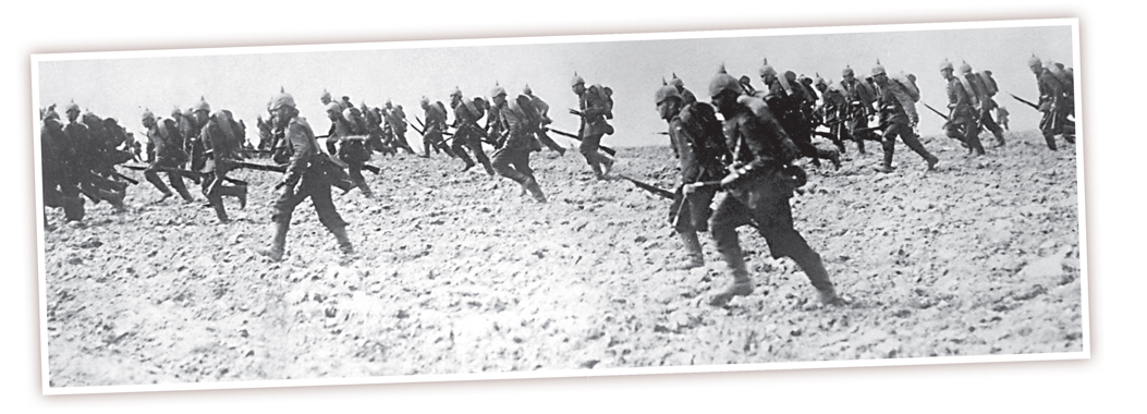 German infantry on the battlefield in August 1914 So am I you admit All we - photo 7