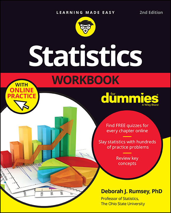 Statistics Workbook For Dummies 2nd Edition with Online Practice Published by - photo 1