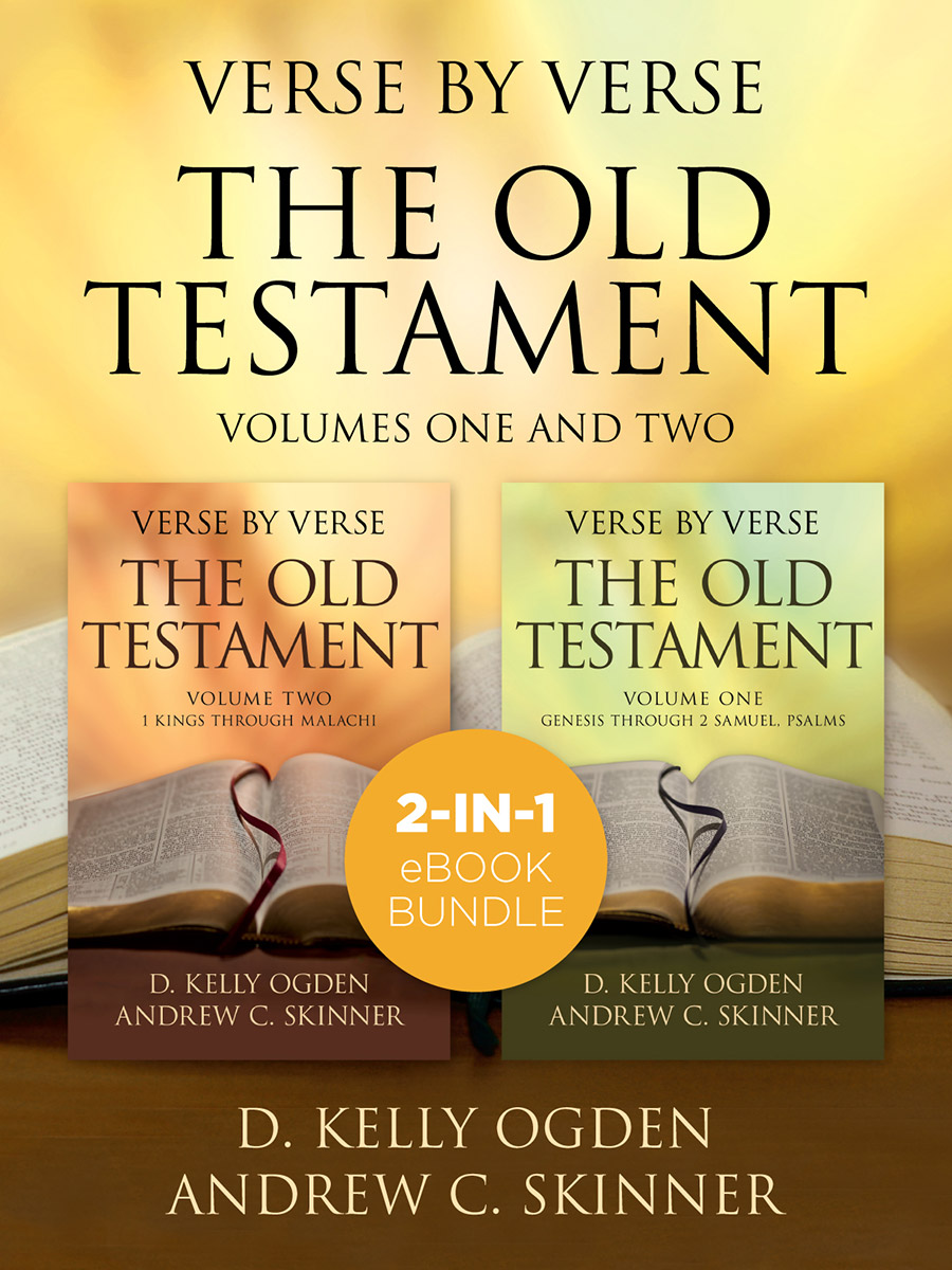 Verse by Verse Old Testament 2-in-1 eBook Bundle Andrew C Skinner D Kelly - photo 1