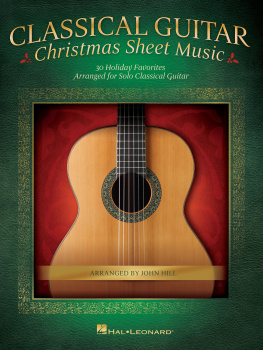 Hal Leonard Corp. Classical Guitar Christmas Sheet Music