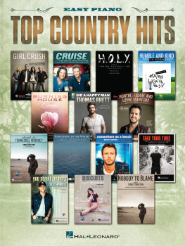 Hal Leonard Corp. - Top Country Hits Songbook