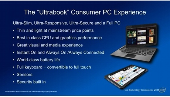 Intel started to talk seriously about ultrabooks in mid-2011 but there were no - photo 2