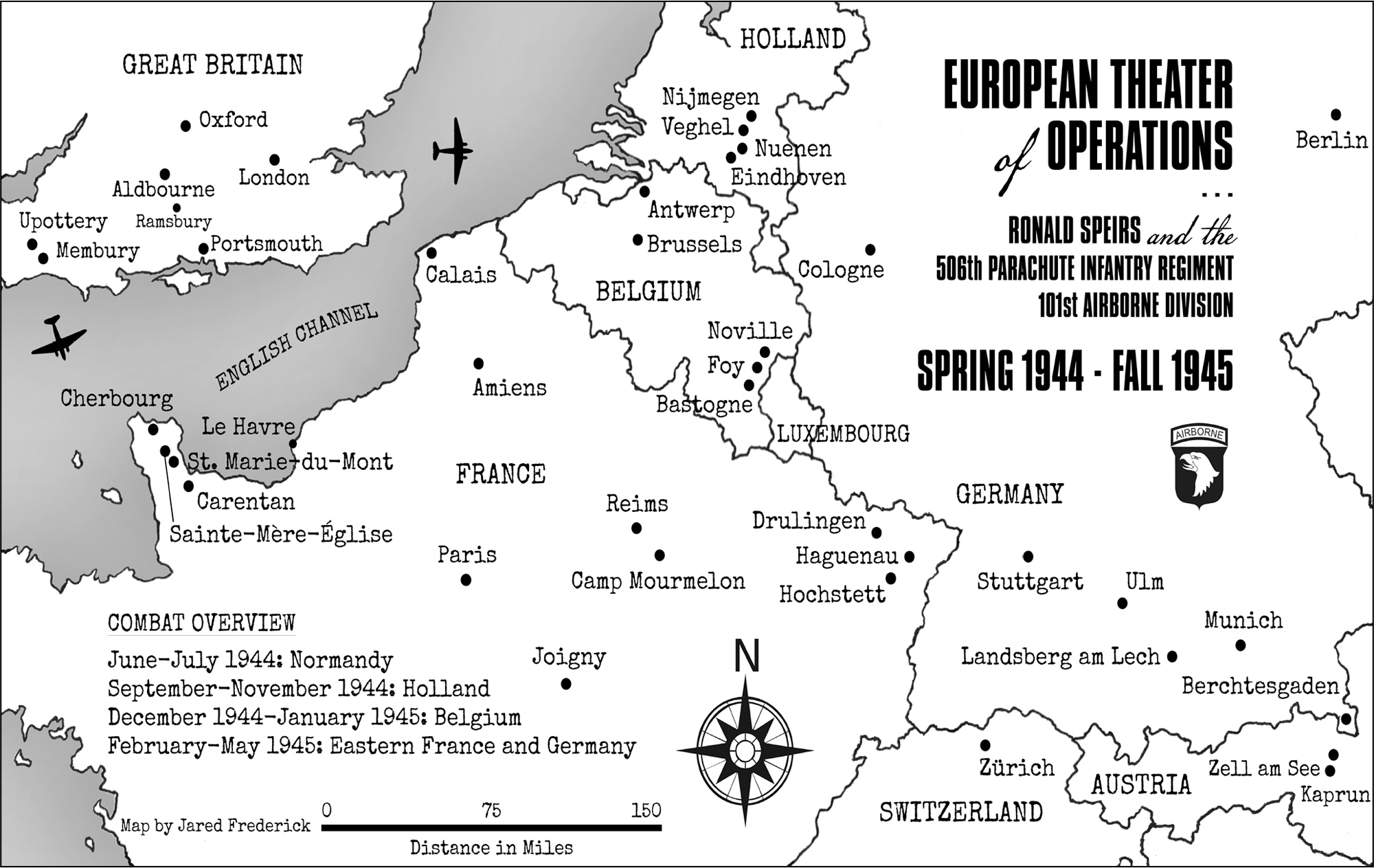 Map 1 Jared Frederick FOREWORD By Captain Dale Dye United States Marine - photo 3