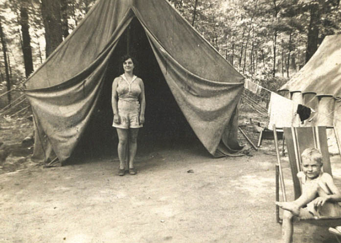 The original tent camper Lucy Withrow July 1939 PREFACE Even under the best - photo 6