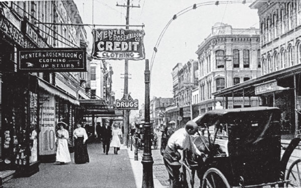 The bustling Galveston business district 1910 Authors collection People say - photo 6