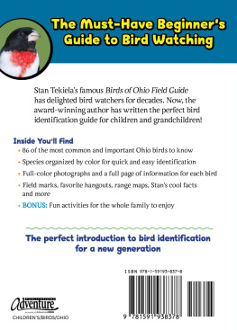Stan Tekiela - The Kids Guide to Birds of Ohio: Fun Facts, Activities and 86 Cool Birds