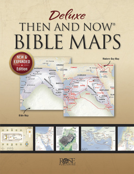 Rose Publishing - Deluxe Then and Now Bible Maps