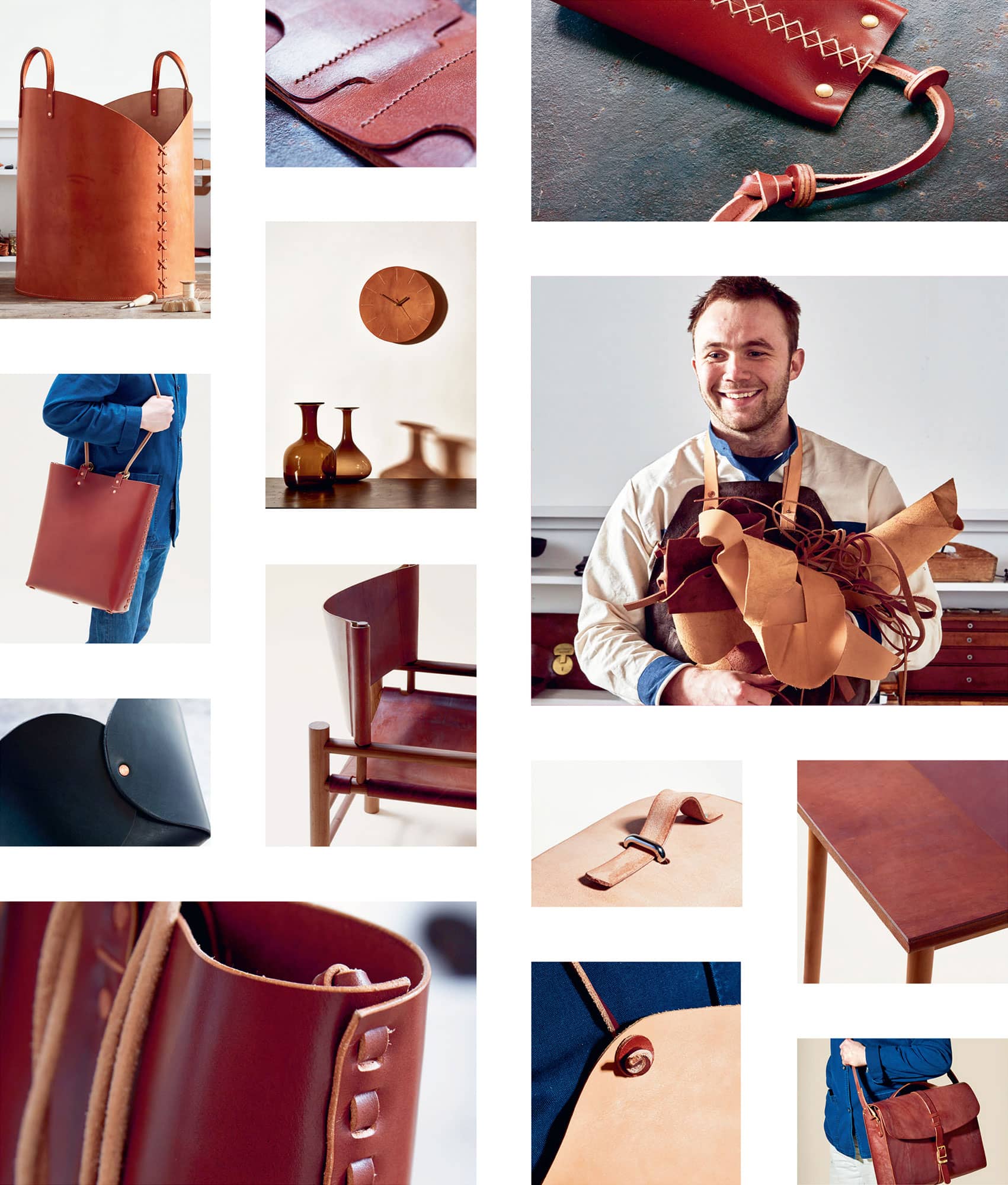 Types of leather There are few materials or organic substances derived from - photo 4