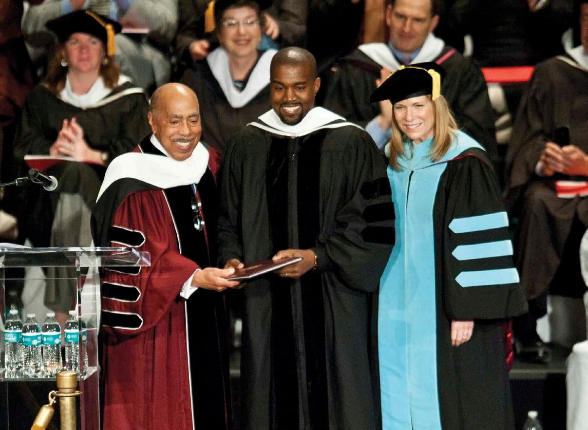 Kanye receives his honorary PhD on May 11 2015 Kanye refused to choose - photo 9