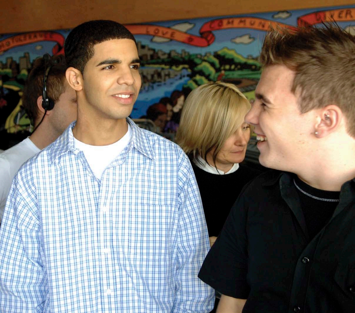 Drake and Shane Kippel right starred in the show Degrassi The Next - photo 4