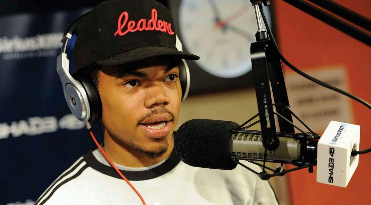 Chance visits Sway in the Morning a radio show on June 19 2013 He talked - photo 5