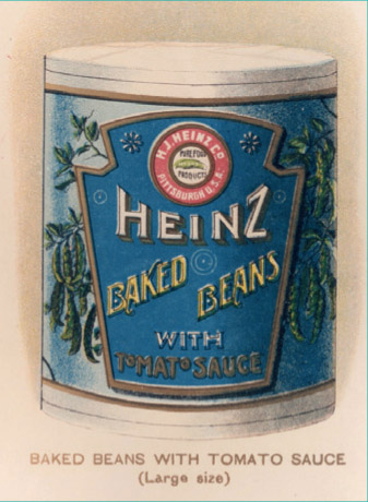 The first can of British-manufactured Heinz Baked Beans is produced at the - photo 13