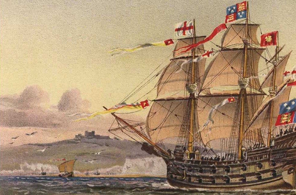 This illustration of the ship Great Harry is similar to the sorts of ships that - photo 8