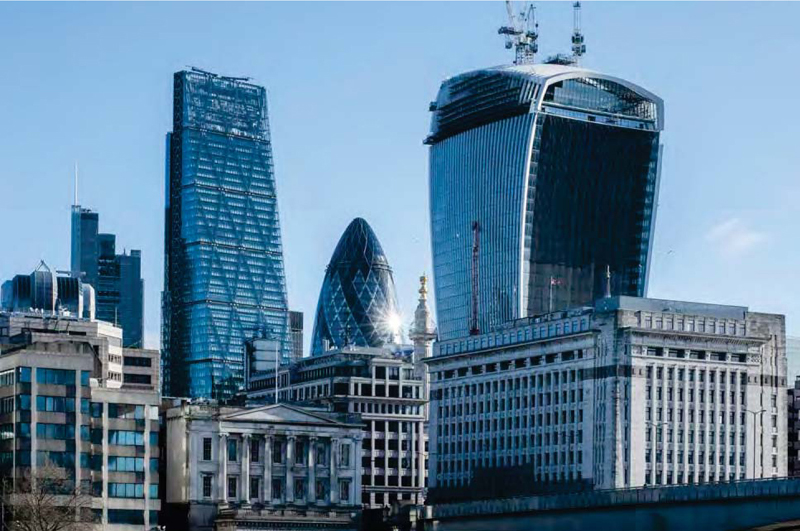 From left to right 122 Leadenhall Street the Cheesegrater 30 St Mary Axe - photo 3