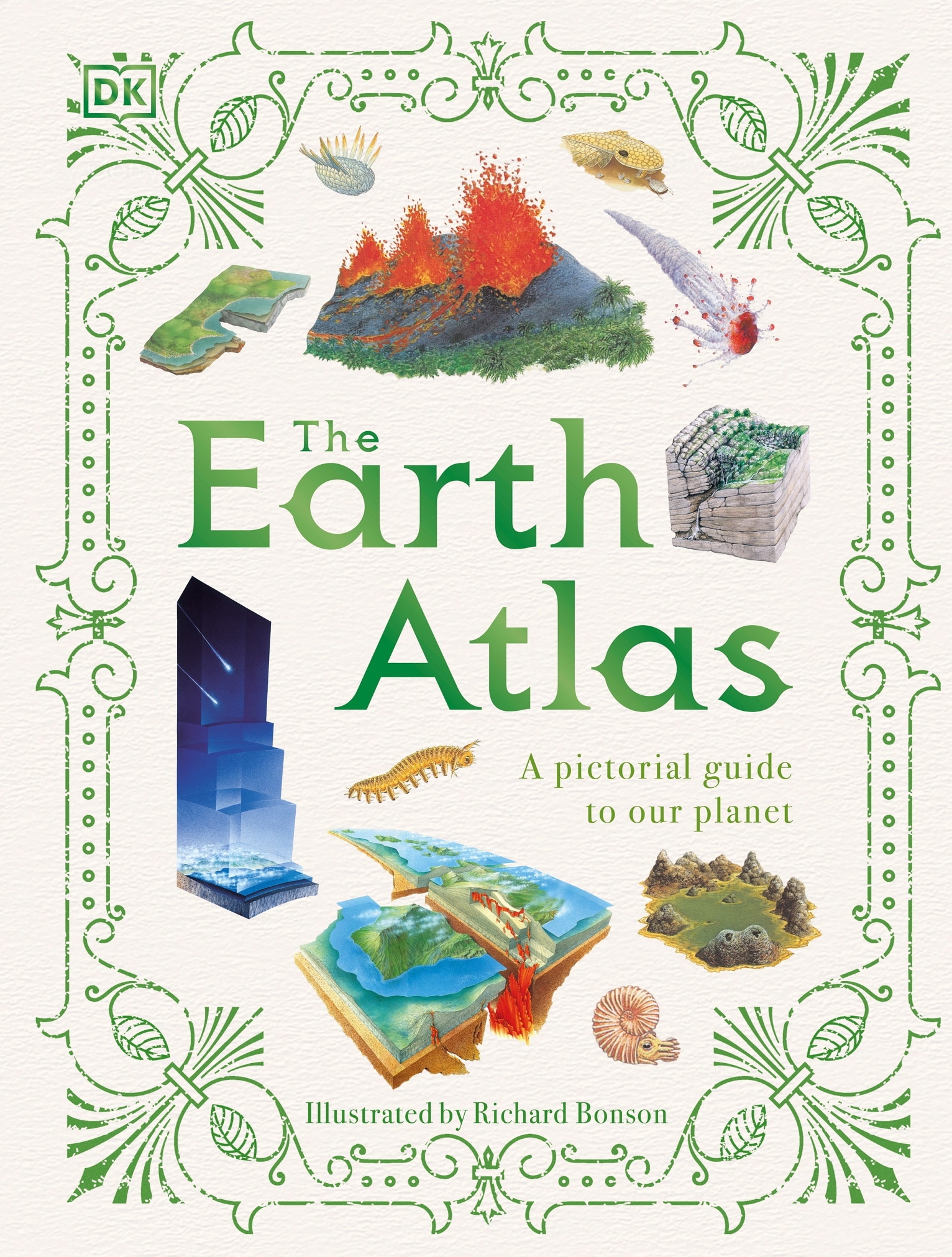 Earth The Atlas Illustrated by Rich ard Bonson Wri tten by Susanna van Rose - photo 1