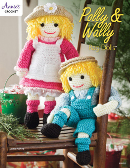Annies - Polly & Wally Rag Dolls