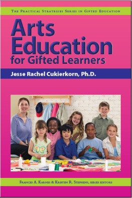 Jesse Cukierkorn - Arts Education for Gifted Learners