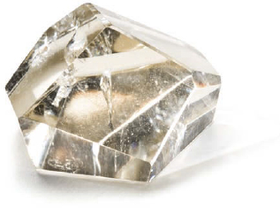 A faceted citrine crystal Im often asked whether I believe crystals work The - photo 11