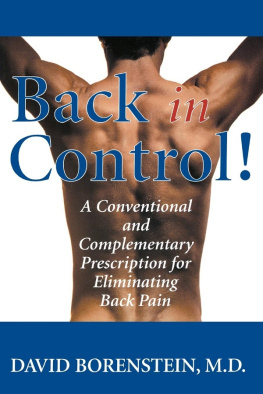 David Back in Control: Your Complete Prescription for Preventing, Treating, and Eliminating Back Pain from Your Life