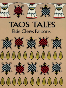 Elsie Clews Parsons Taos Tales