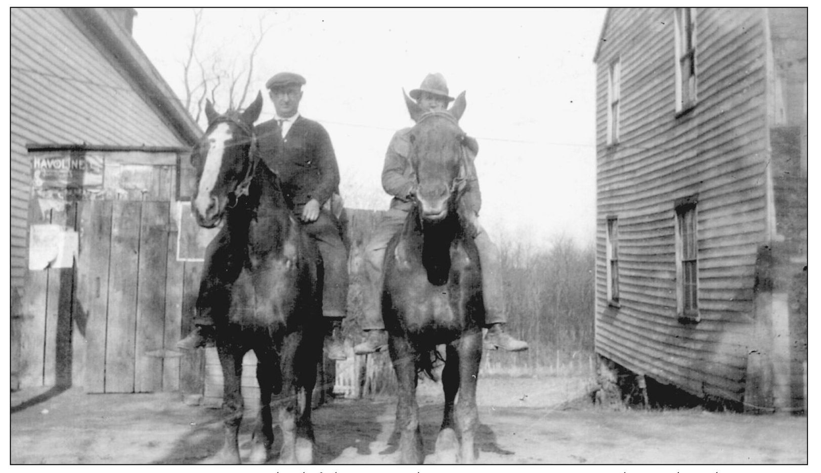 Postmaster James Martin is on the left between the James Martin General - photo 9