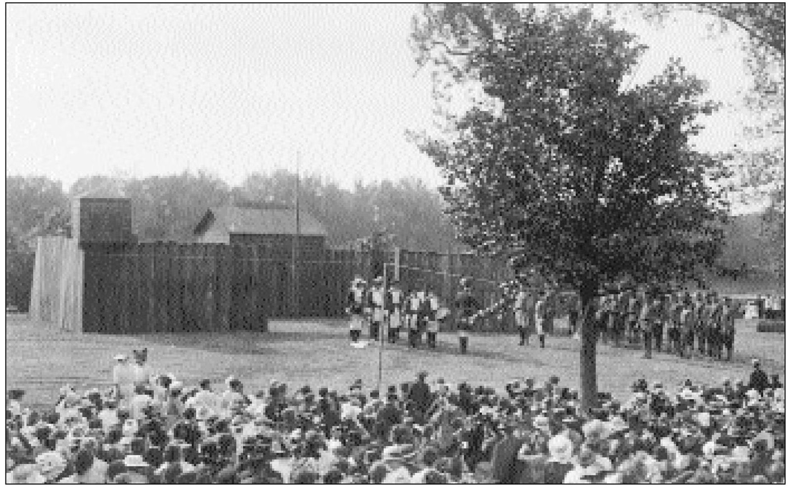 On May 19 1916 the Pageant of Old Vincennes was performed on the banks of the - photo 9