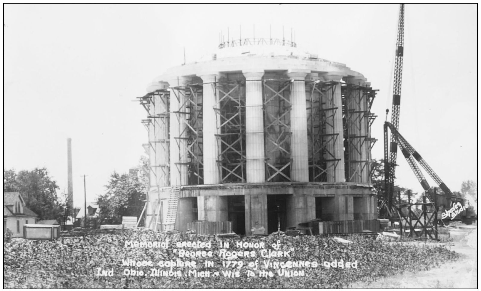 In June 1932 work began on the dome which like the rest of the rotunda - photo 12