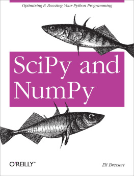 Eli Bressert - SciPy and NumPy: An Overview for Developers