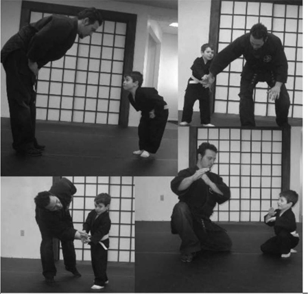 2009 The beginning of my sons training Liam David Takeda Falcaro and David C - photo 4