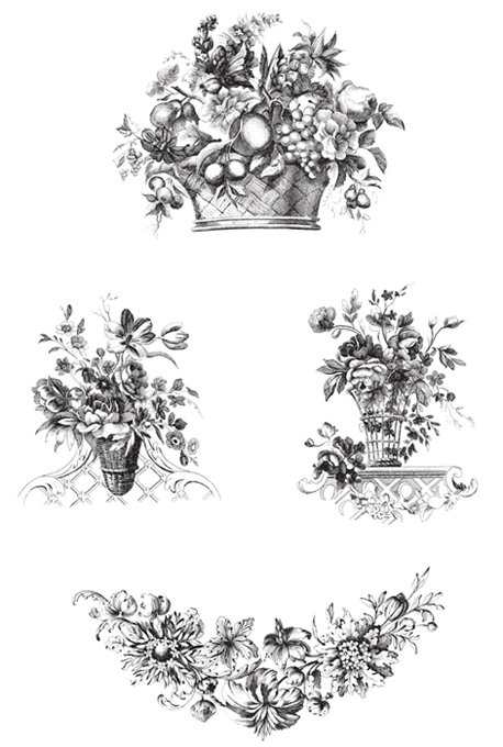 1001 Floral Motifs and Ornaments for Artists and Craftspeople - photo 14